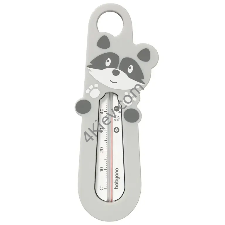Термометр для ванної BabyOno Єнот сірий