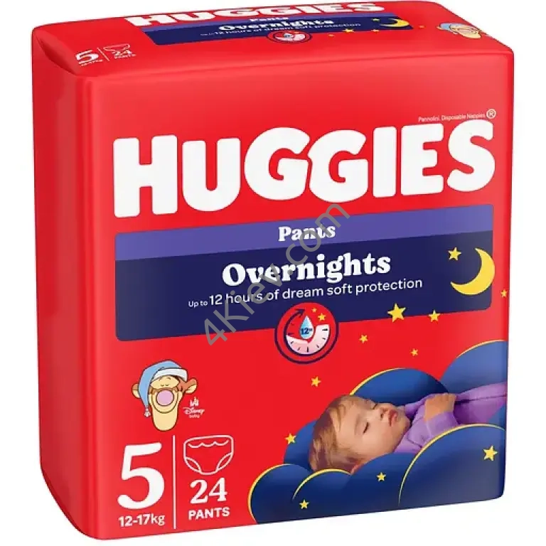 Підгузки-трусики Huggies Overnight
