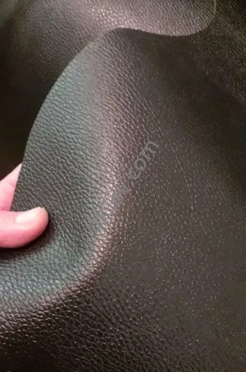 натуральна італійська шкіра флотар чорна на handmade