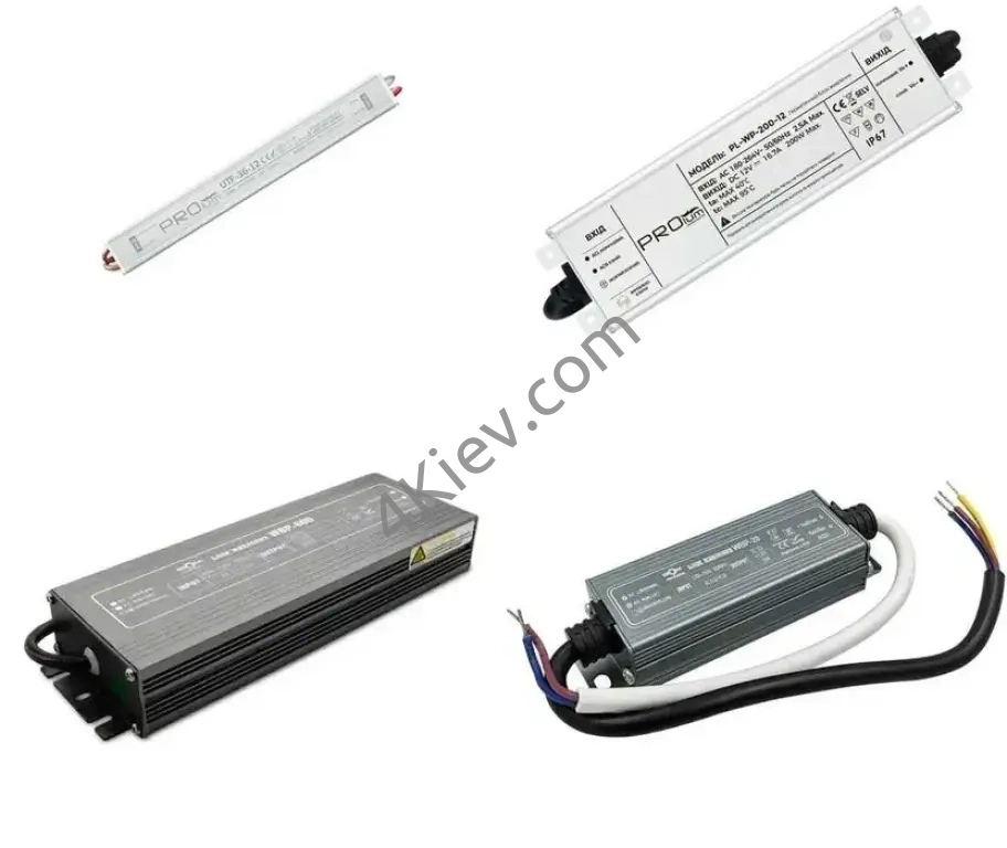 Блоки живлення 12V IP67 герметичні