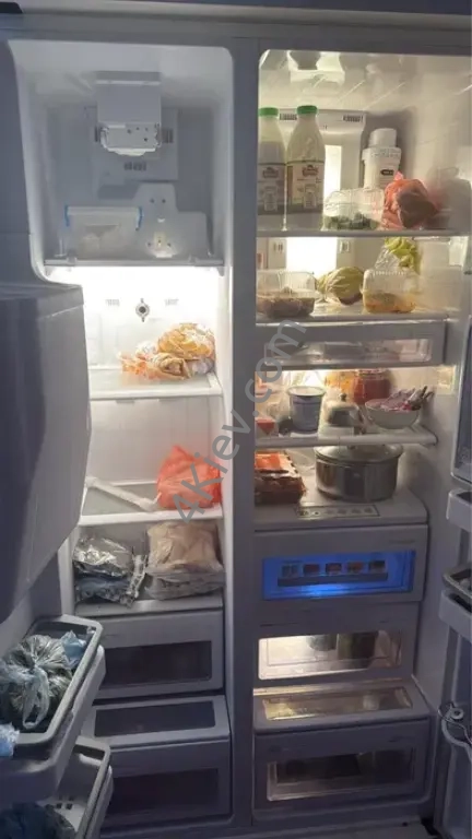 Холодильник Samsung RSE8KP8W (Side-by-Side, білий)