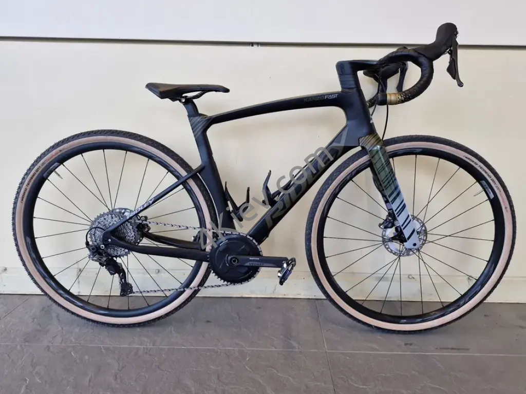 Ridley KANZO FAST GRX 2024 Carbon гревел велосипед BLACK/GREEN TIGER