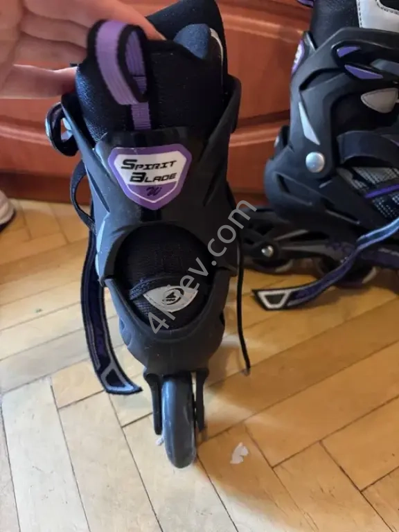 Ролики Rollerblade, розмір 39, чорні з фіолетовим