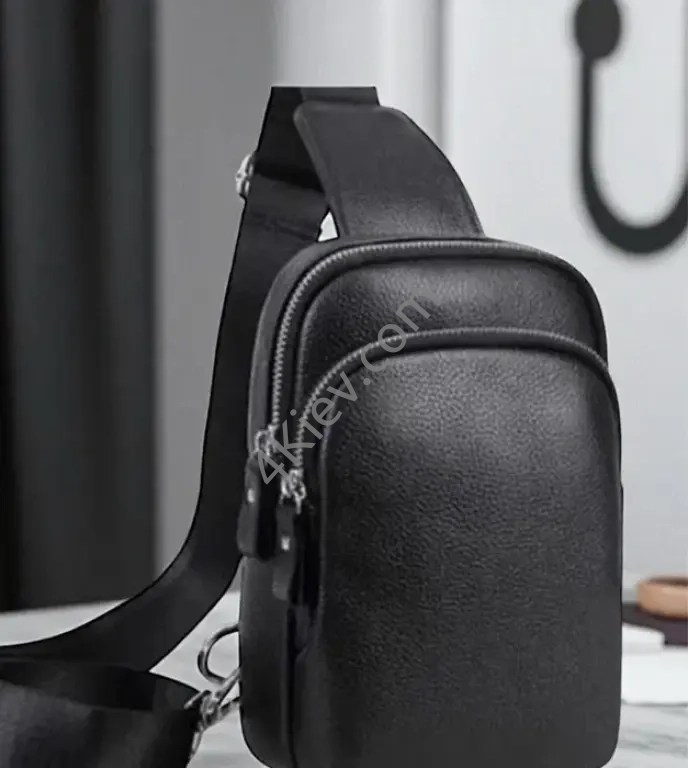 Сумка чоловіча шкіряна Слінг