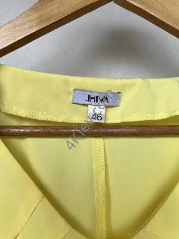 Жіноча жовта блузка Jhiva р. 48