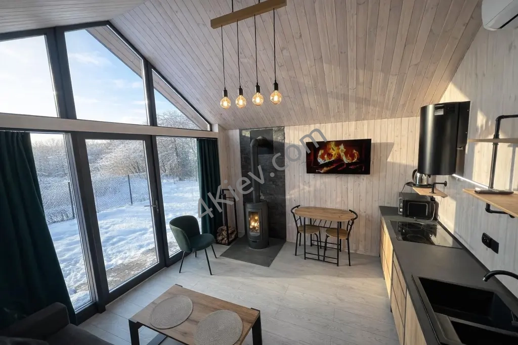 Каркасний будинок у с. Креничі, Обухівський район