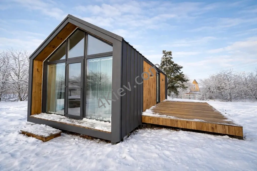 Каркасний будинок у с. Креничі, Обухівський район