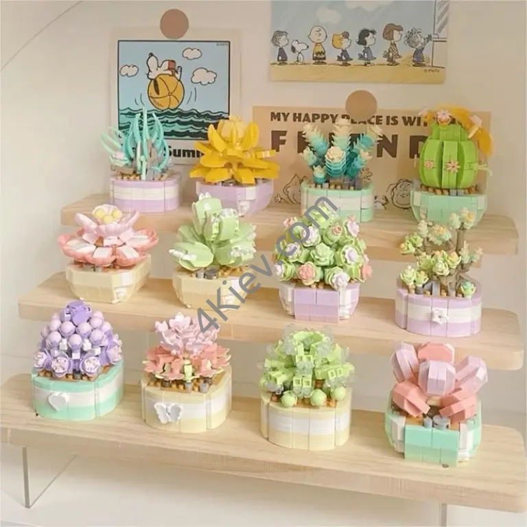 Miniature Building Block Everlasting Plants